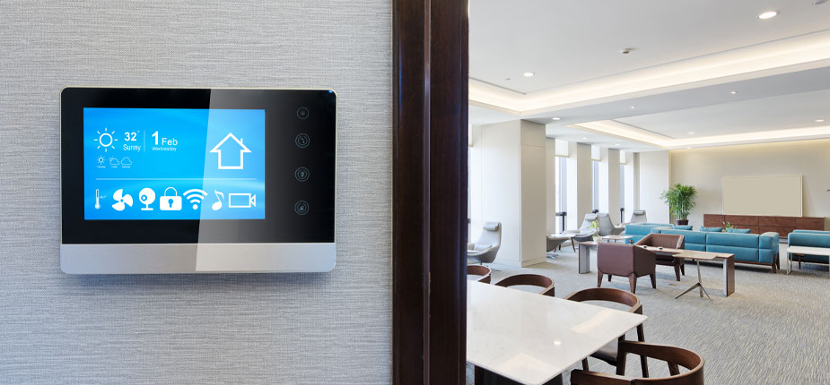 Smart thermostat for office room 